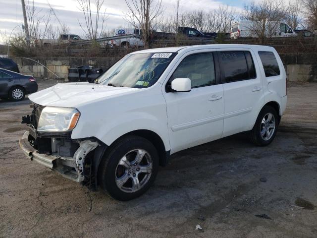 HONDA PILOT EXLN 2015 with VIN 5FNYF4H73FB002586 - Photo from auction