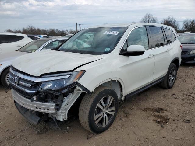 HONDA PILOT EX 2018 with VIN 5FNYF6H30JB030329 - Photo from auction