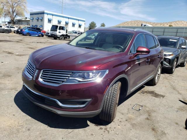 LINCOLN MKX SELECT 2017 with VIN 2LMPJ6KR9HBL47461 - Photo from auction