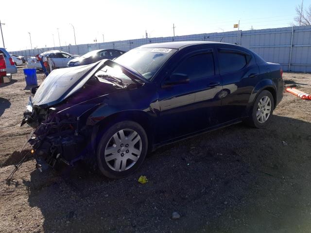 DODGE AVENGER SE 2014 with VIN 1C3CDZAB0EN167074 - Photo from auction