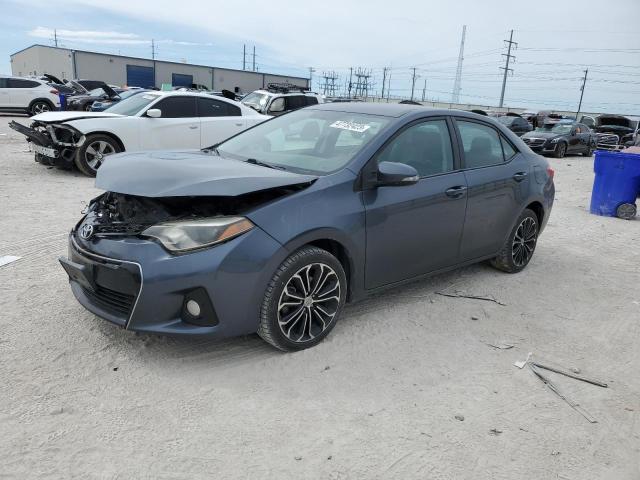 TOYOTA COROLLA L 2015 with VIN 5YFBURHE6FP224860 - Photo from auction