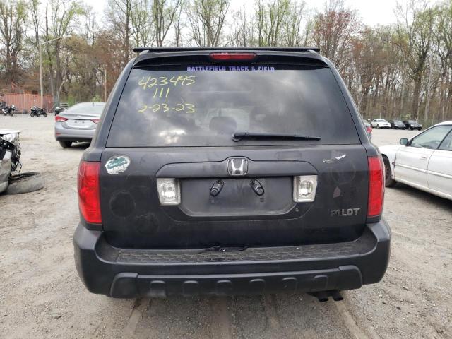 Photo 6 from auction – 2005 HONDA PILOT EXL with VIN 5FNYF18535B008111