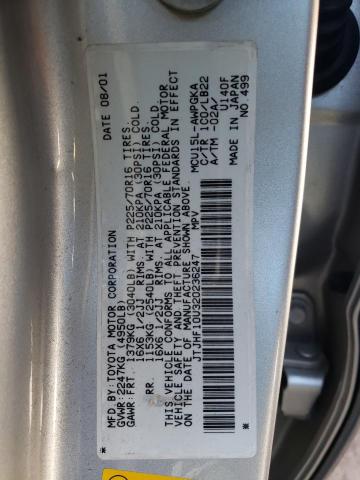 Photo 14 from auction – 2002 LEXUS RX 300 with VIN JTJHF10U320236247