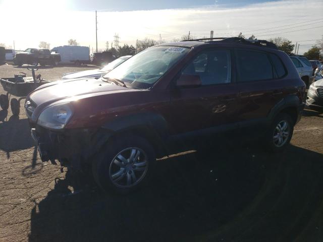 HYUNDAI TUCSON SE 2007 with VIN KM8JN72D27U609779 - Photo from auction
