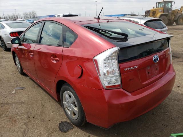 Photo 2 from auction – 2011 TOYOTA PRIUS with VIN JTDKN3DU9B1457914