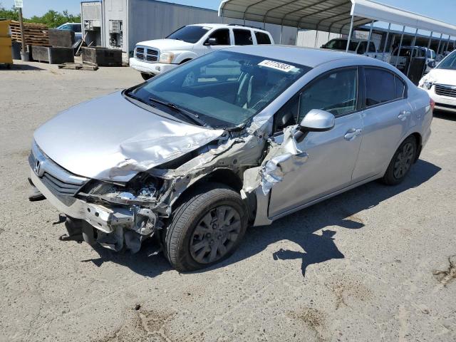 HONDA CIVIC LX 2012 with VIN 19XFB2F54CE371158 - Photo from auction