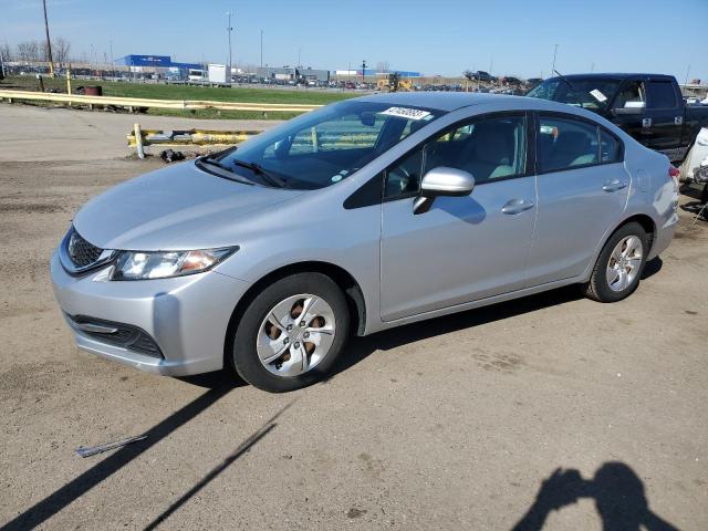 HONDA CIVIC LX 2014 with VIN 2HGFB2F50EH547485 - Photo from auction