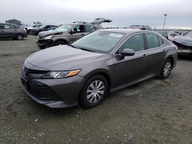 TOYOTA CAMRY LE 2020 with VIN 4T1C31AK8LU013422 - Photo from auction