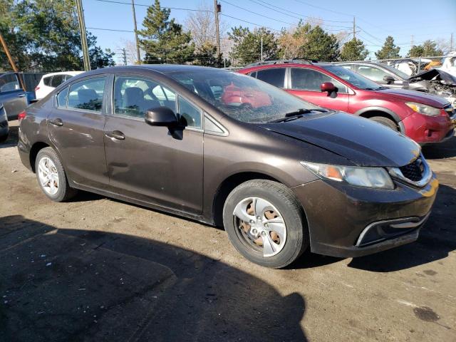 Photo 4 from auction – 2013 HONDA CIVIC LX with VIN 2HGFB2F57DH510383