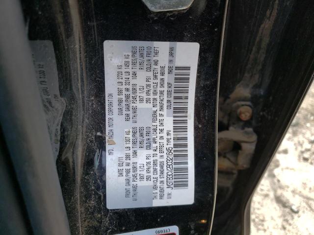 Photo 14 from auction – 2011 MAZDA CX-9 with VIN JM3TB3CV2B0321645
