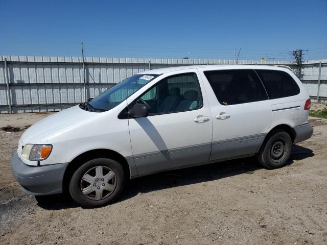 TOYOTA SIENNA CE 2001 with VIN 4T3ZF19C71U406122 - Photo from auction