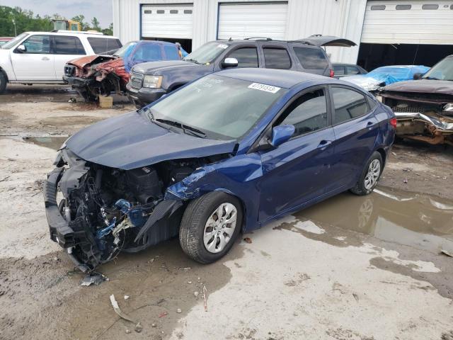HYUNDAI ACCENT SE 2017 with VIN KMHCT4AE5HU186141 - Photo from auction