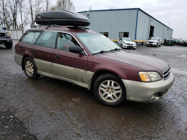 Photo 4 from auction – 2000 SUBARU LEGACY OUT with VIN 4S3BH6652Y7668649