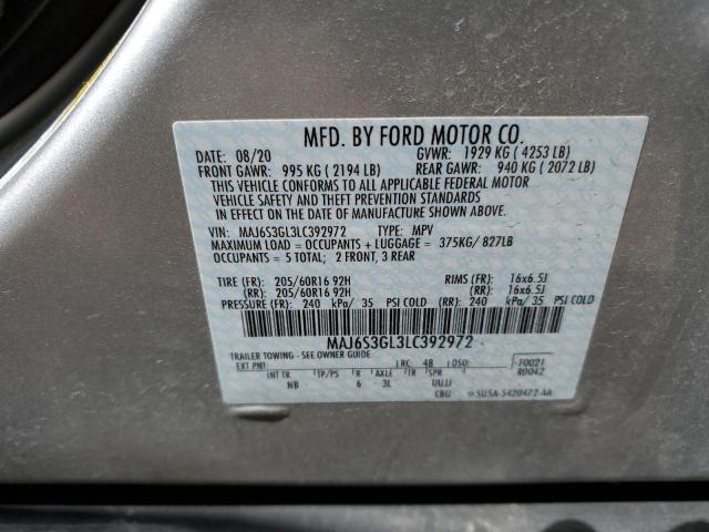 Photo 14 from auction – 2020 FORD ECOSPORT S with VIN MAJ6S3GL3LC392972