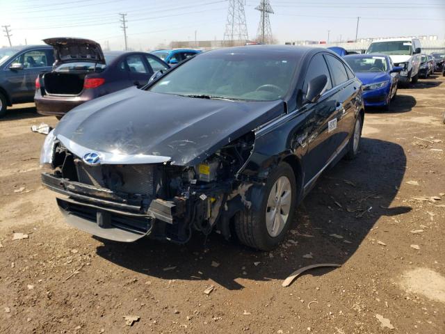 HYUNDAI SONATA HYB 2015 with VIN KMHEC4A49FA122246 - Photo from auction