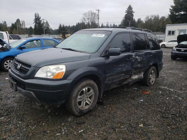 HONDA PILOT EXL 2003 with VIN 2HKYF18563H575864 - Photo from auction