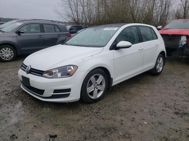 VOLKSWAGEN GOLF S 2017 with VIN 3VW117AU4HM074815 - Photo from auction