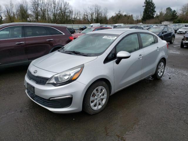 KIA RIO LX 2016 with VIN KNADM4A33G6586476 - Photo from auction
