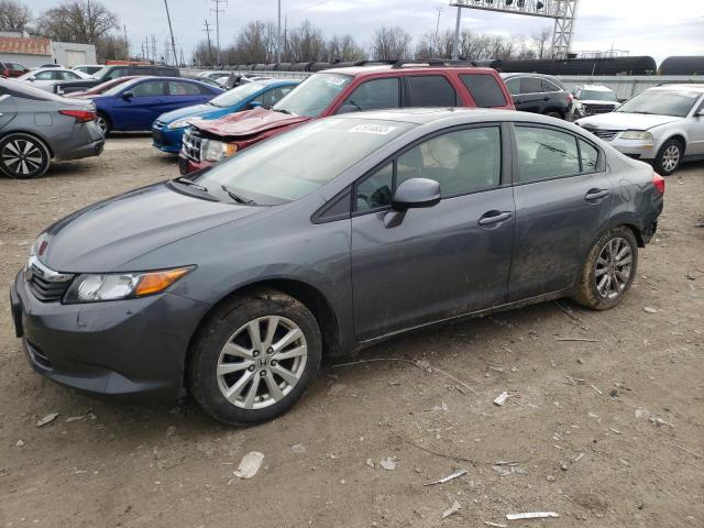 HONDA CIVIC EX 2012 con VIN JHMFB2F87CS000663 - Foto de la subasta