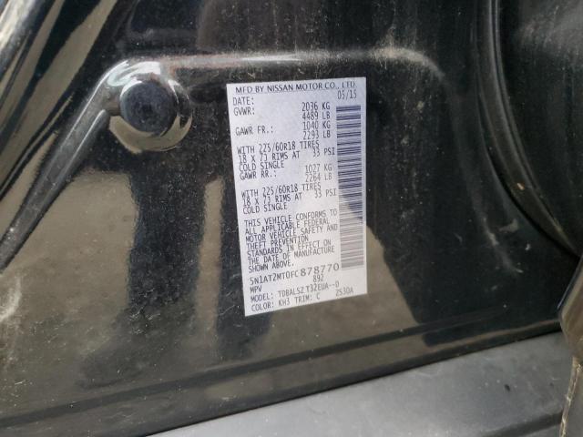 Photo 14 from auction – 2015 NISSAN ROGUE S with VIN 5N1AT2MT0FC878770