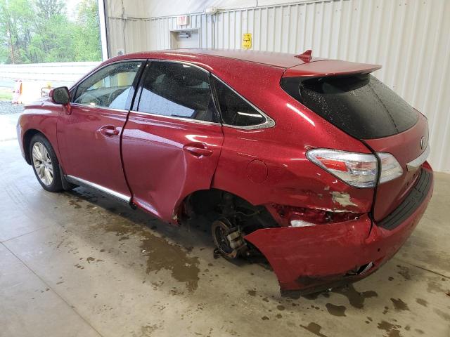 Photo 2 from auction – 2012 LEXUS RX 450 with VIN JTJZB1BA9C2407897