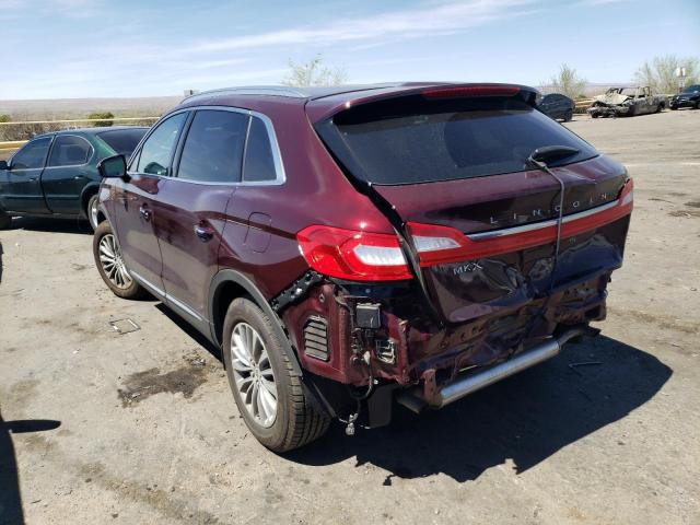 Photo 2 from auction – 2017 LINCOLN MKX SELECT with VIN 2LMPJ6KR9HBL47461
