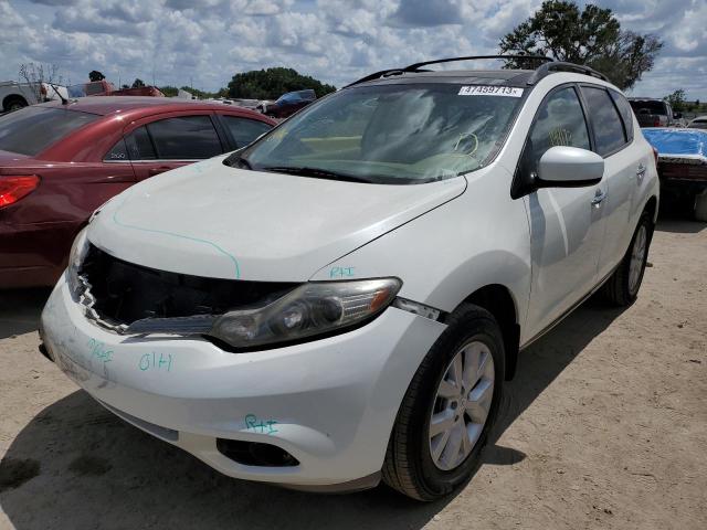 NISSAN MURANO S 2012 with VIN JN8AZ1MU2CW102371 - Photo from auction