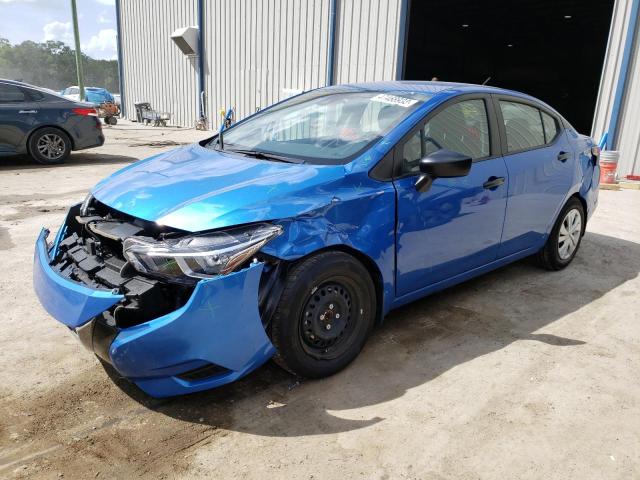 NISSAN VERSA S 2022 with VIN 3N1CN8DVXNL854185 - Photo from auction
