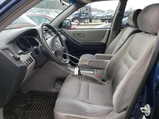 Photo 7 from auction – 2002 TOYOTA HIGHLANDER with VIN JTEGF21A020042005