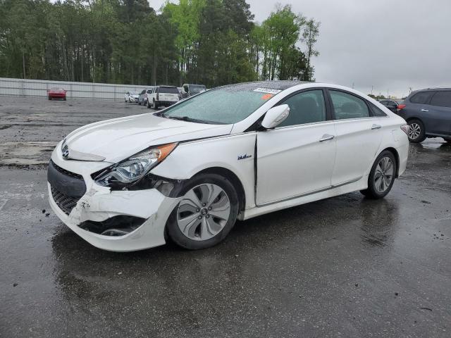 HYUNDAI SONATA HYB 2015 with VIN KMHEC4A42FA135422 - Photo from auction
