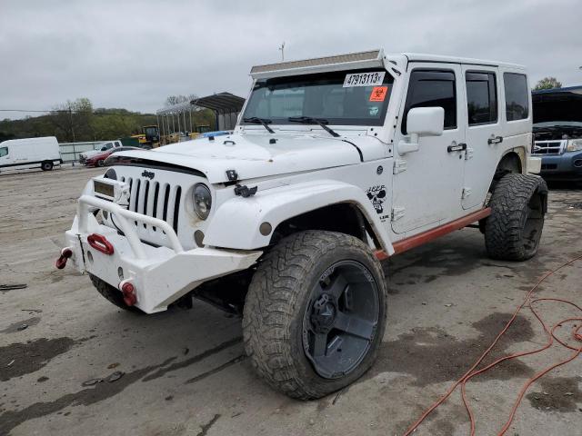 JEEP WRANGLER U 2014 with VIN 1C4BJWEG0EL310475 - Photo from auction
