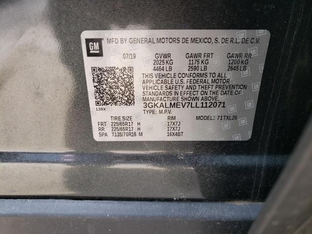 Photo 14 from auction – 2020 GMC TERRAIN SL with VIN 3GKALMEV7LL112071