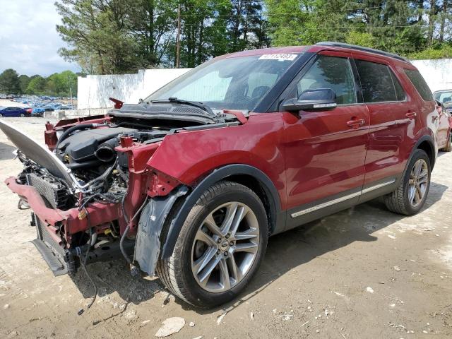 FORD EXPLORER X 2016 with VIN 1FM5K7D80GGA22862 - Photo from auction