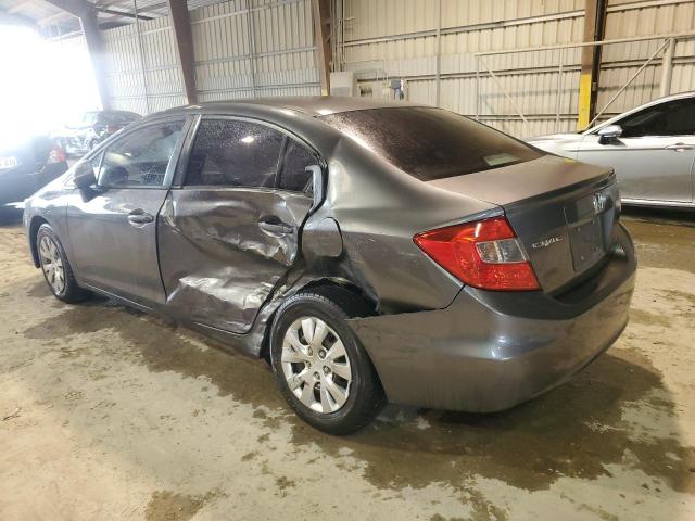 Photo 2 from auction – 2012 HONDA CIVIC LX with VIN 2HGFB2F51CH595445