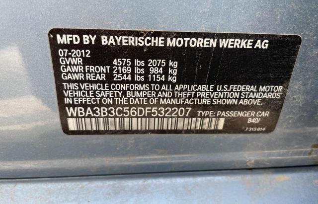 Photo 10 from auction – 2013 BMW 328 XI with VIN WBA3B3C56DF532207