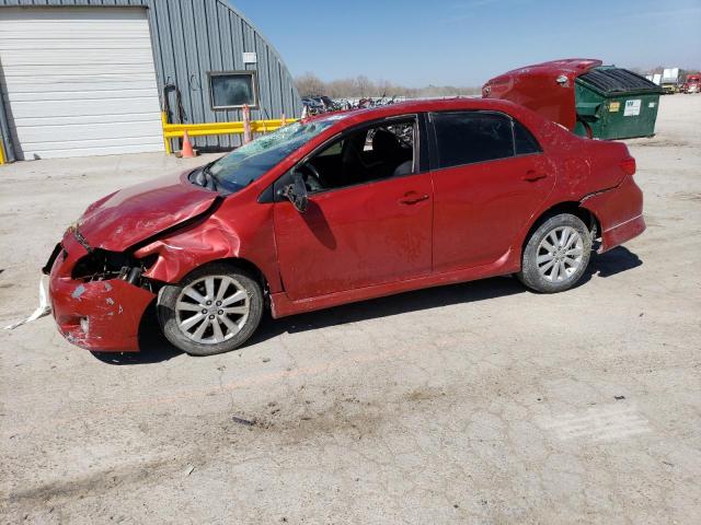 TOYOTA COROLLA BA 2009 with VIN 1NXBU40EX9Z111415 - Photo from auction