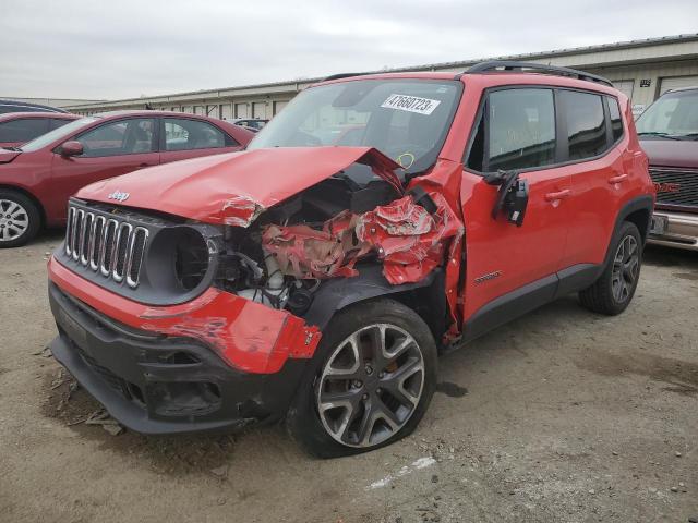 JEEP RENEGADE L 2015 with VIN ZACCJBBT9FPC50191 - Photo from auction