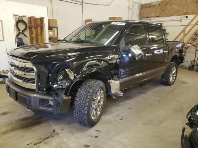 FORD F150 SUPER 2016 with VIN 1FTEW1EG3GKD44257 - Photo from auction