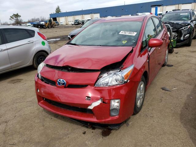 TOYOTA PRIUS 2011 with VIN JTDKN3DU9B1457914 - Photo from auction