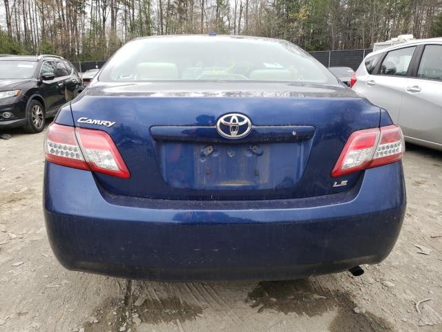 Photo 6 from auction – 2011 TOYOTA CAMRY BASE with VIN 4T1BF3EKXBU768689