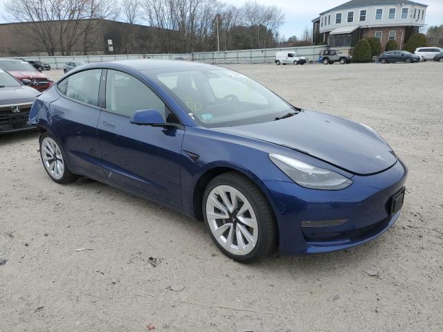 Photo 4 from auction – 2022 TESLA MODEL 3 with VIN 5YJ3E1EA9NF289930