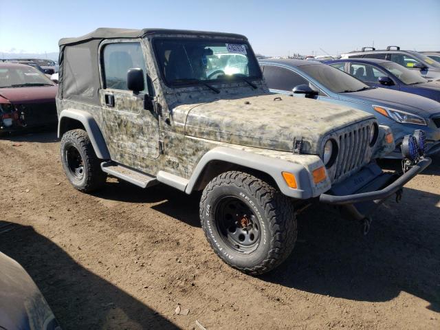 Photo 4 from auction – 2005 JEEP WRANGLER X with VIN 1J4FA39S45P349880