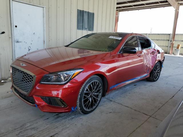 HYUNDAI MOTOR 2018 with VIN KMHGN4JB4JU264450 - Photo from auction