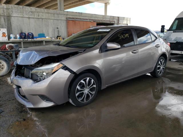TOYOTA COROLLA L 2016 with VIN 2T1BURHE6GC736880 - Photo from auction
