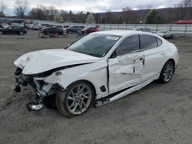 Photo 1 from auction – 2022 GENESIS G70 BASE with VIN KMTG34TAXNU090387