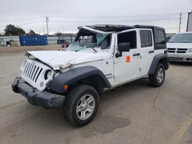 JEEP WRANGLER U 2016 with VIN 1C4BJWDG1GL203200 - Photo from auction