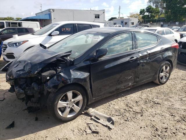 HYUNDAI ELANTRA GL 2013 with VIN 5NPDH4AE6DH338166 - Photo from auction