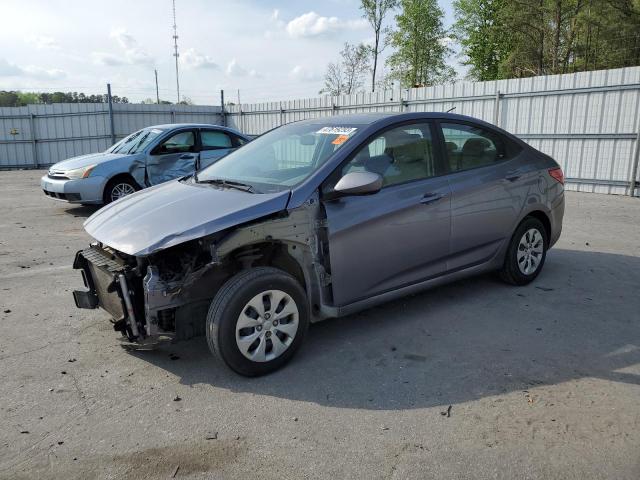 HYUNDAI ACCENT SE 2017 with VIN KMHCT4AEXHU206027 - Photo from auction
