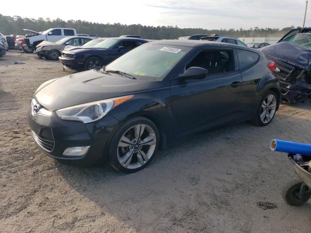 HYUNDAI VELOSTER 2013 with VIN KMHTC6AD8DU142843 - Photo from auction