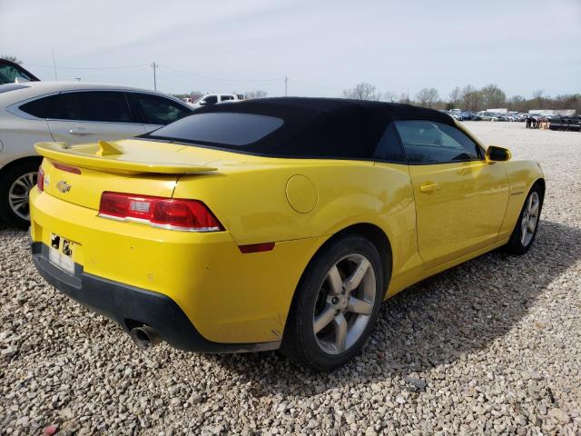 Photo 3 from auction – 2014 CHEVROLET CAMARO LT with VIN 2G1FB3D3XE9293132
